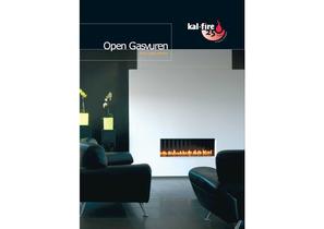 Gamme chemin�es Gaz ouvertes