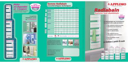 Gamme Radiabain - s&egrave;che-serviettes tout aluminium