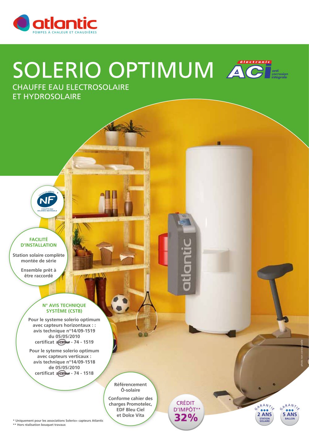 chauffe eau solaire solerio optimum 2