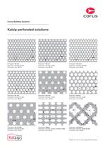 Kalzip perforated solutions
