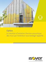 Optex, solution d'isolation thermo-acoustique des murs par l'ext&eacute;rieur sous bardage rapport&eacute;