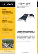 T 10 SOLUTION SOLAIRE POUR TOITURE