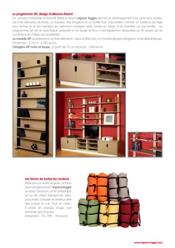 Catalogue Espace Loggia