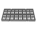 Grilles de drainage pour espaces publics