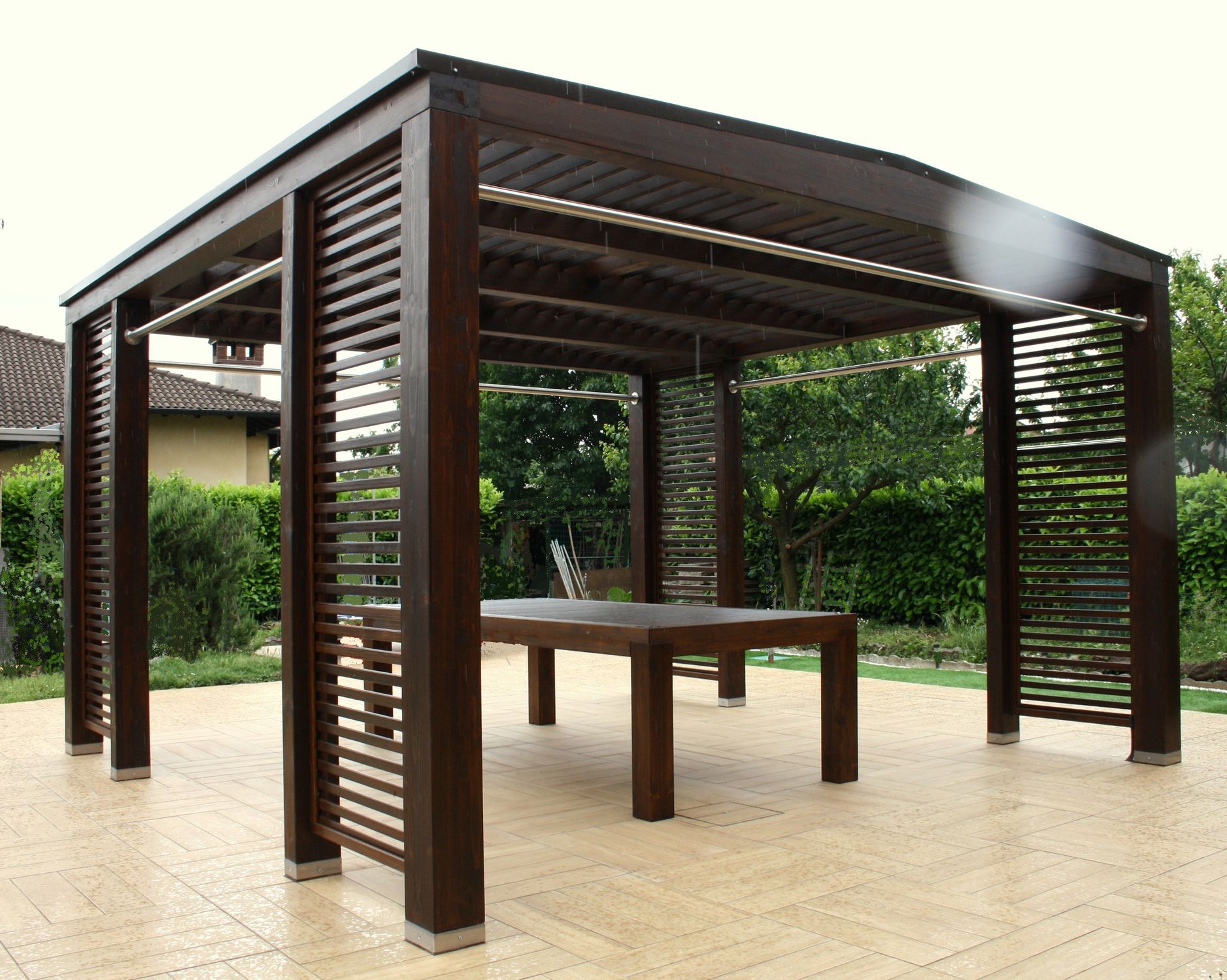 Gazebo en bois Proverbio Outdoor Design