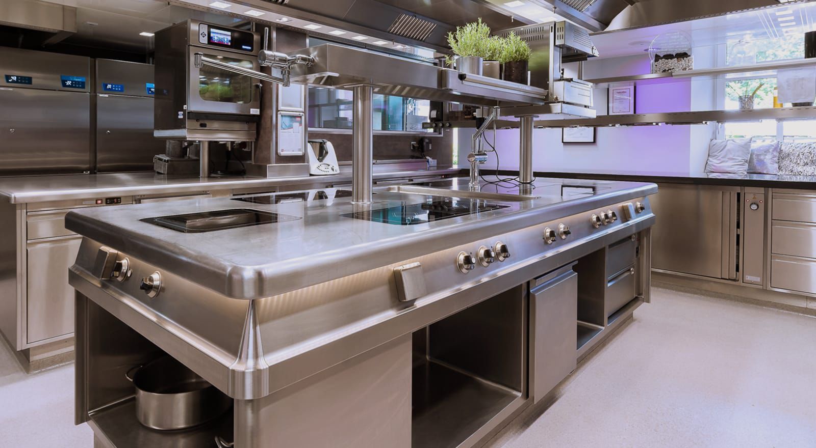 Cuisine professionnelle en inox - INDIVIDUAL - MKN - modulaire / pour