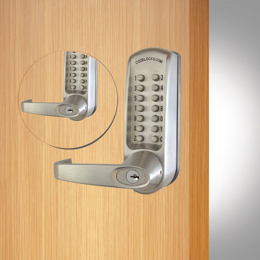 Serrure mécanique CL600 CODELOCKS à code / avec poignée / pour porte d