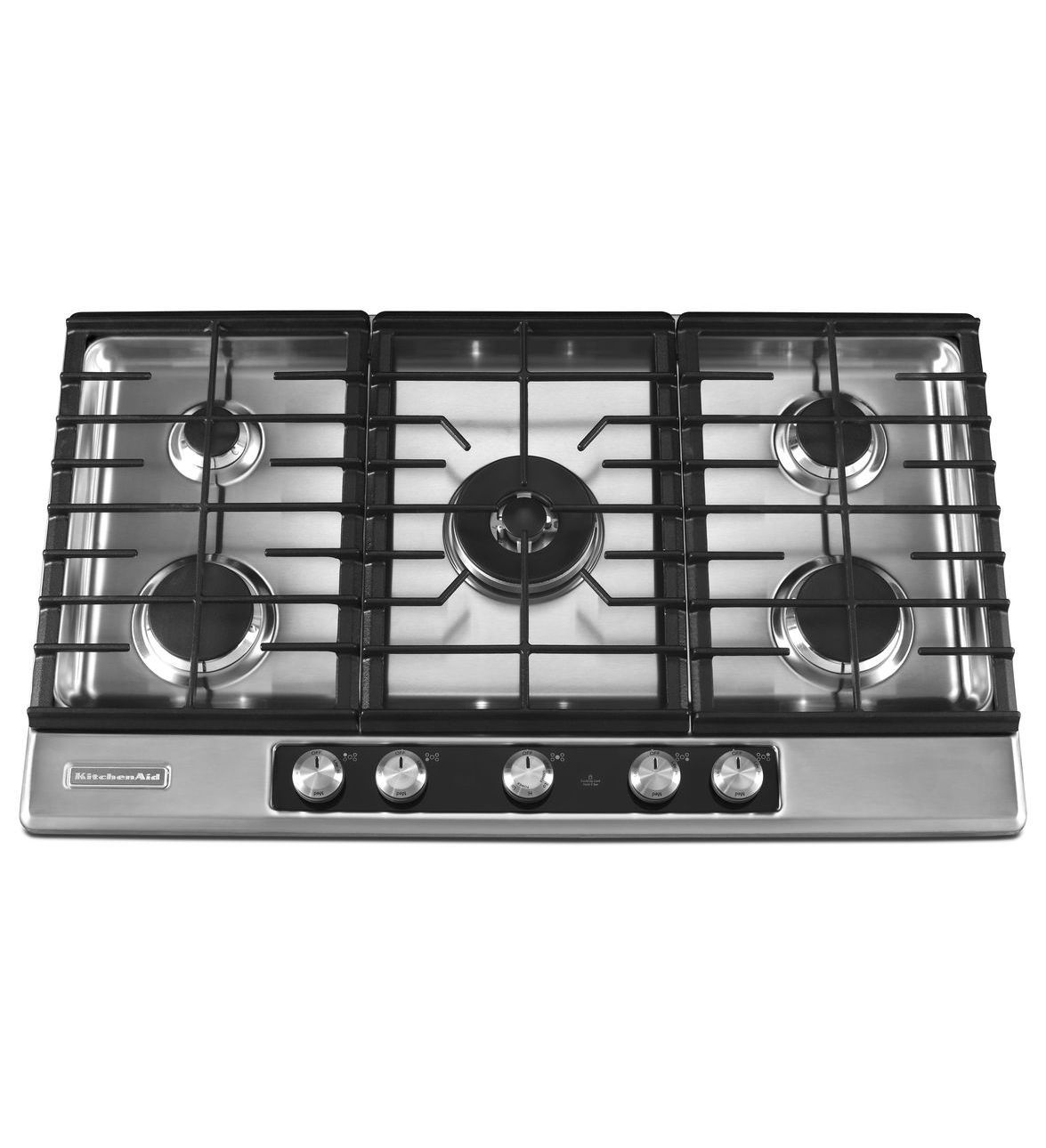 Kitchenaid TABLE DE CUISSON À GAZ 86 CM KHSP5 86510 - Table de cuisson - Rue du Commerce