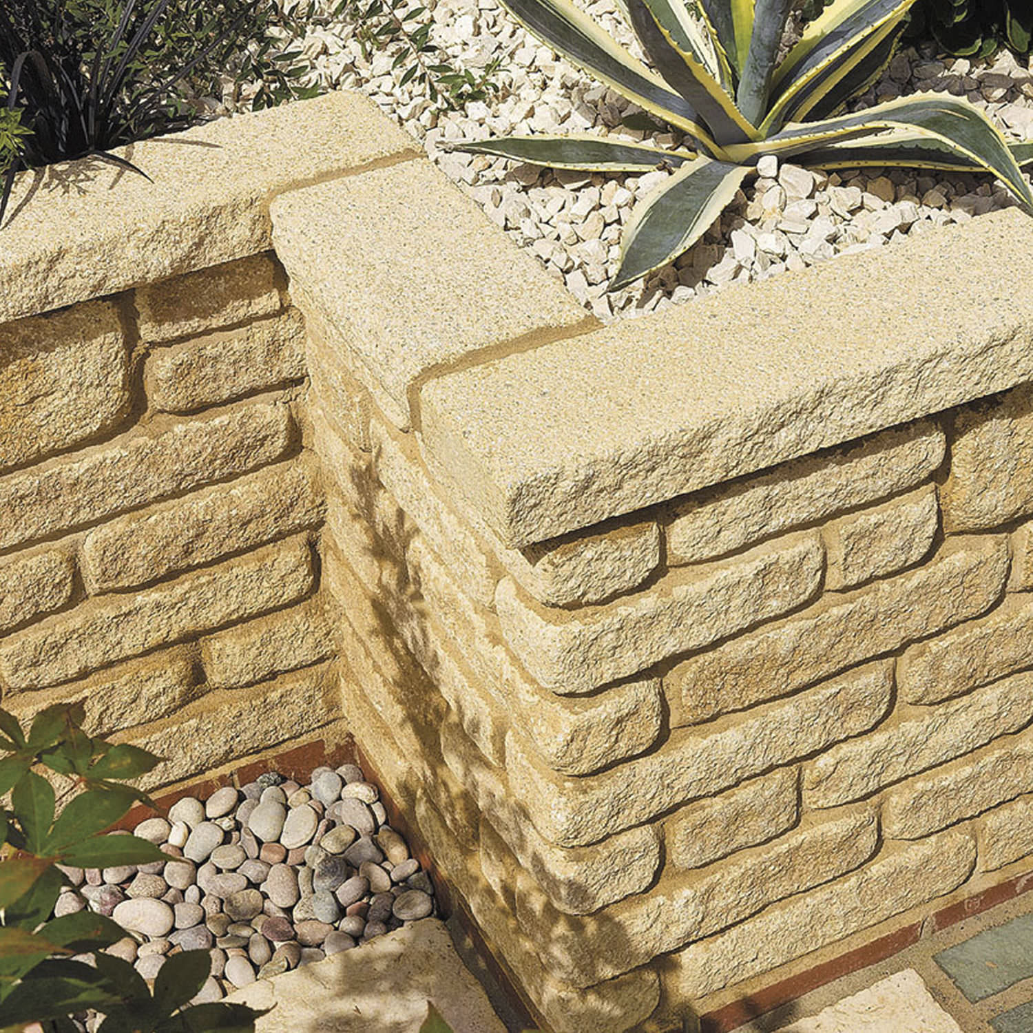 Bordure de jardin COUNTRYSTONE BRADSTONE en béton / en pierre