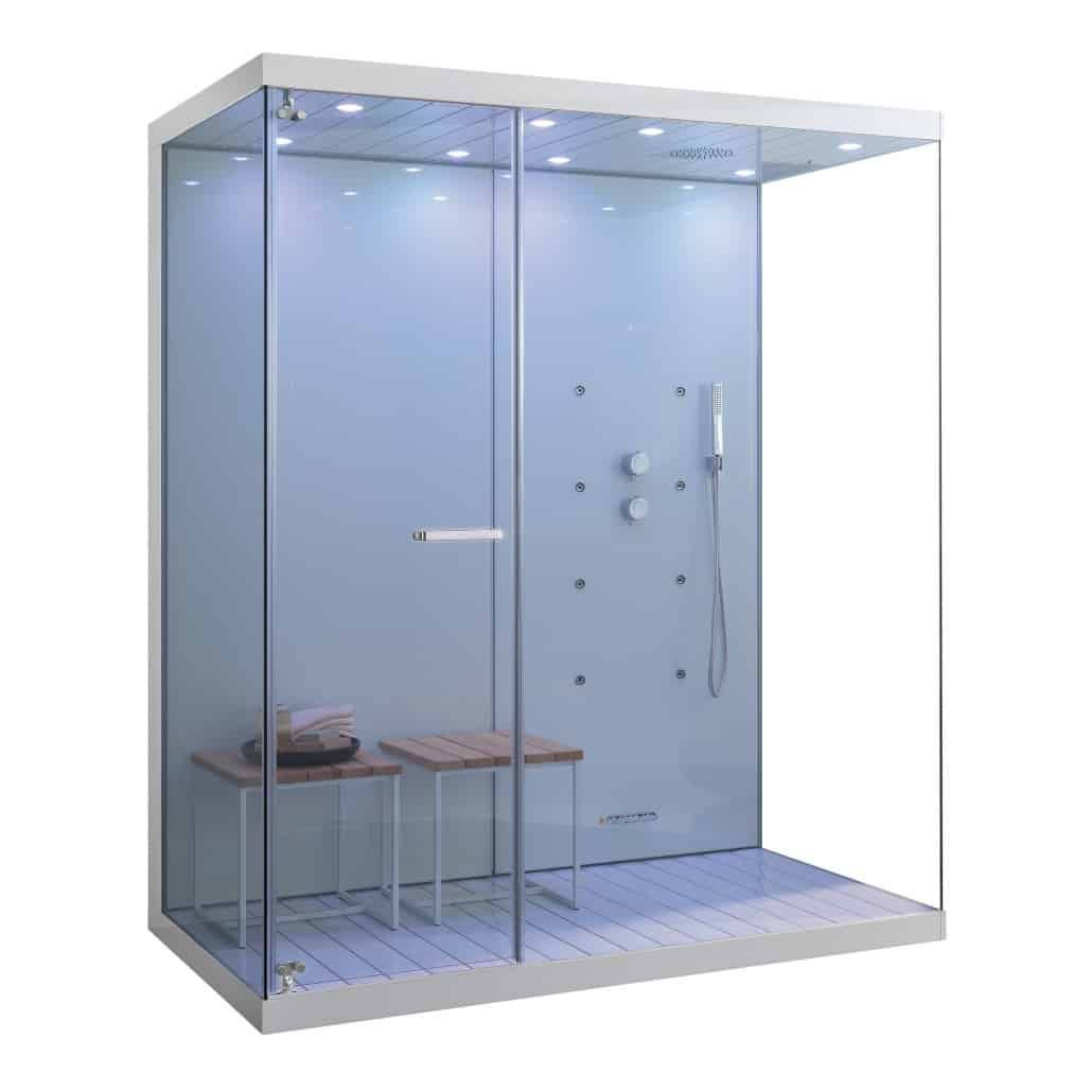 Hammam sur mesure WELLBOX WIDE Megius SpA résidentiel