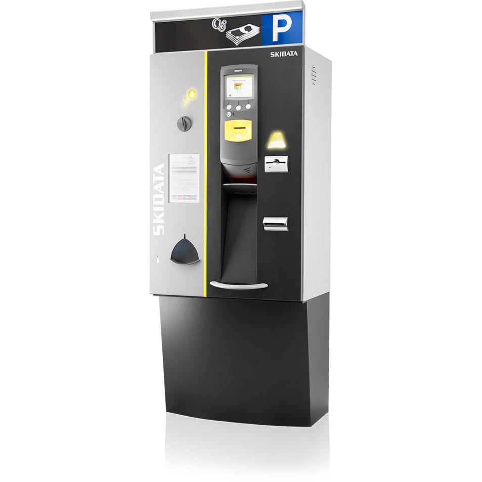 Borne paiement parking