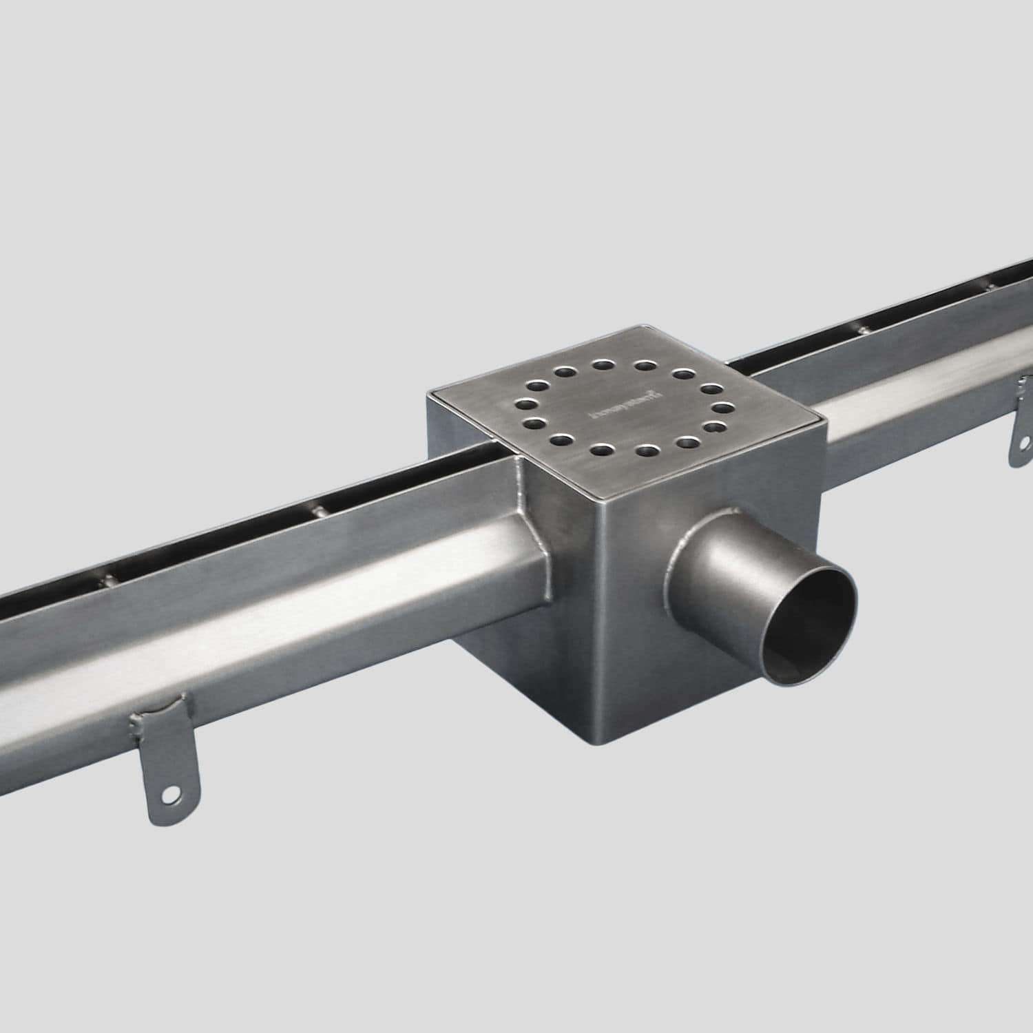 Caniveau de drainage en inox /