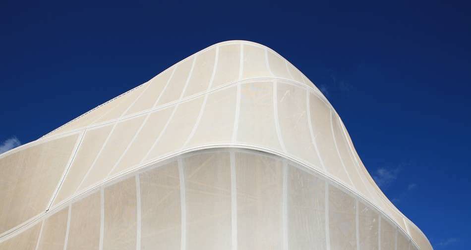 Membrane architecturale en fibre de verre MAGICAL IASO en PTFE / pour couverture / pour façade
