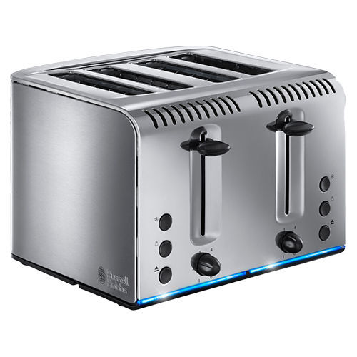 Grille-pain Laura Ashley 4 Tranches Inox, Design Vintage China Rose – Fonction Réchauffe