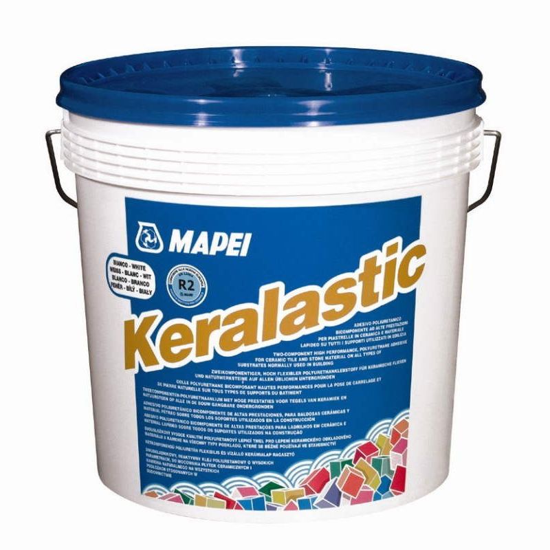 Colle à base de polyuréthane - KERALASTIC T - MAPEI FRANCE - pour bois /  pour carrelage / pour sol