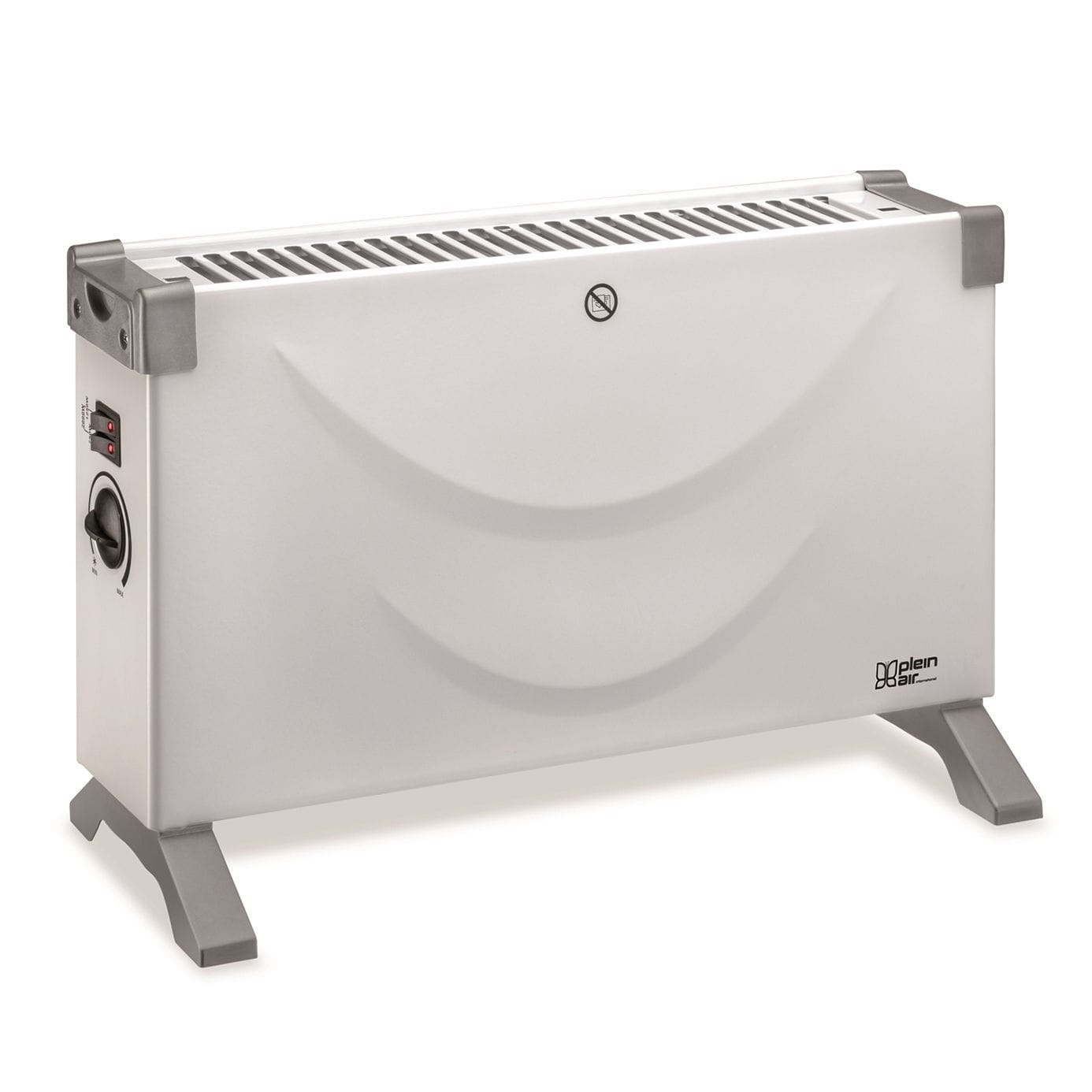 Radiateur électrique Finimetal Convecteur 750W Blanc - Chauffage D'appoint Silencieux Et Efficace