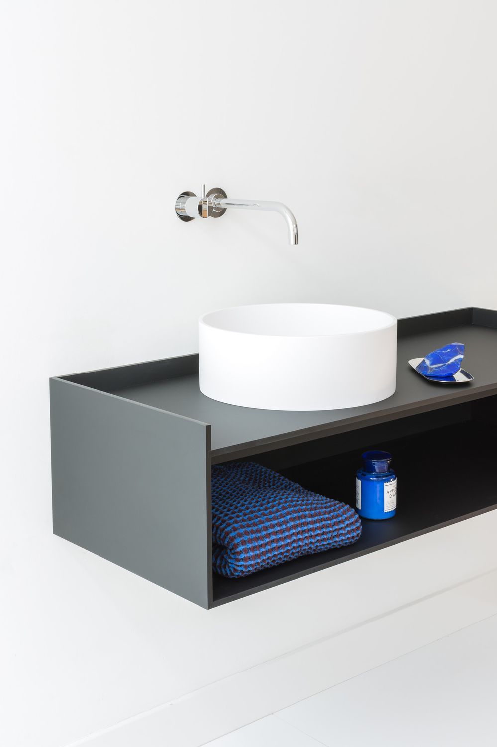 meuble suspendu vasque