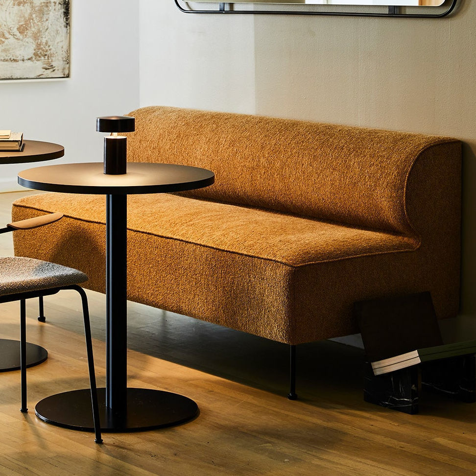 CLP Banquette Design Amun en Similicuir I Banquette avec Piètement en CLP Banquette Design Amun en Similicuir I Banquette avec Piètement en