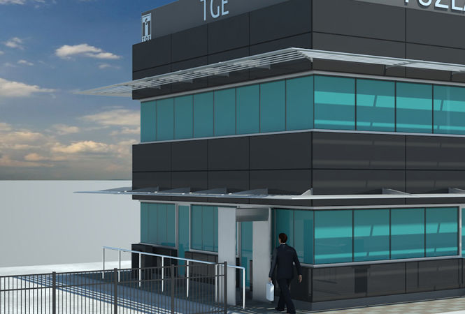 Bâtiment préfabriqué - TUZLA GEMI A.Ş. - ISTANBUL - Steelife - en acier