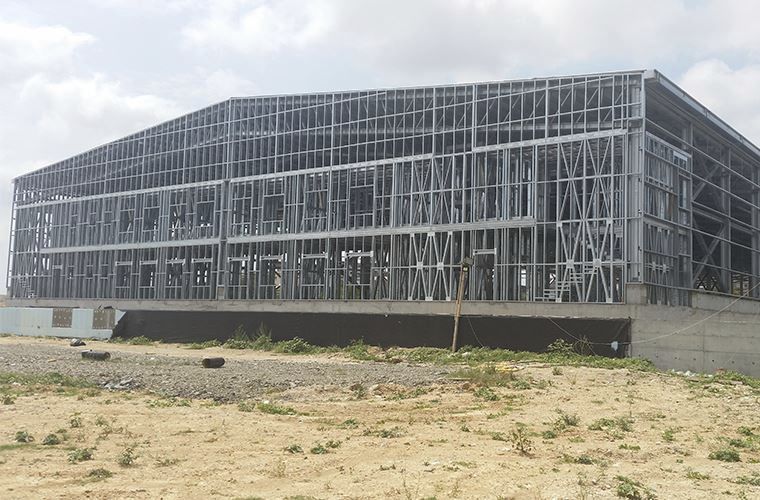 Hangar préfabriqué ISTANBUL UNIVERSITY AVCILAR CAMPUS LOGISTICAL
