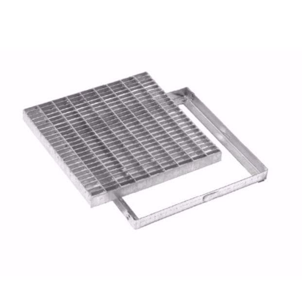 Grille de drainage en acier galvanisé ZIN03 680 A series DAKOTA