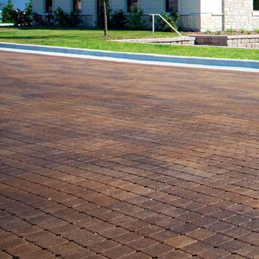 Pavé en béton - AQUASTONE - Belgard Hardscapes - perméable / piéton ...