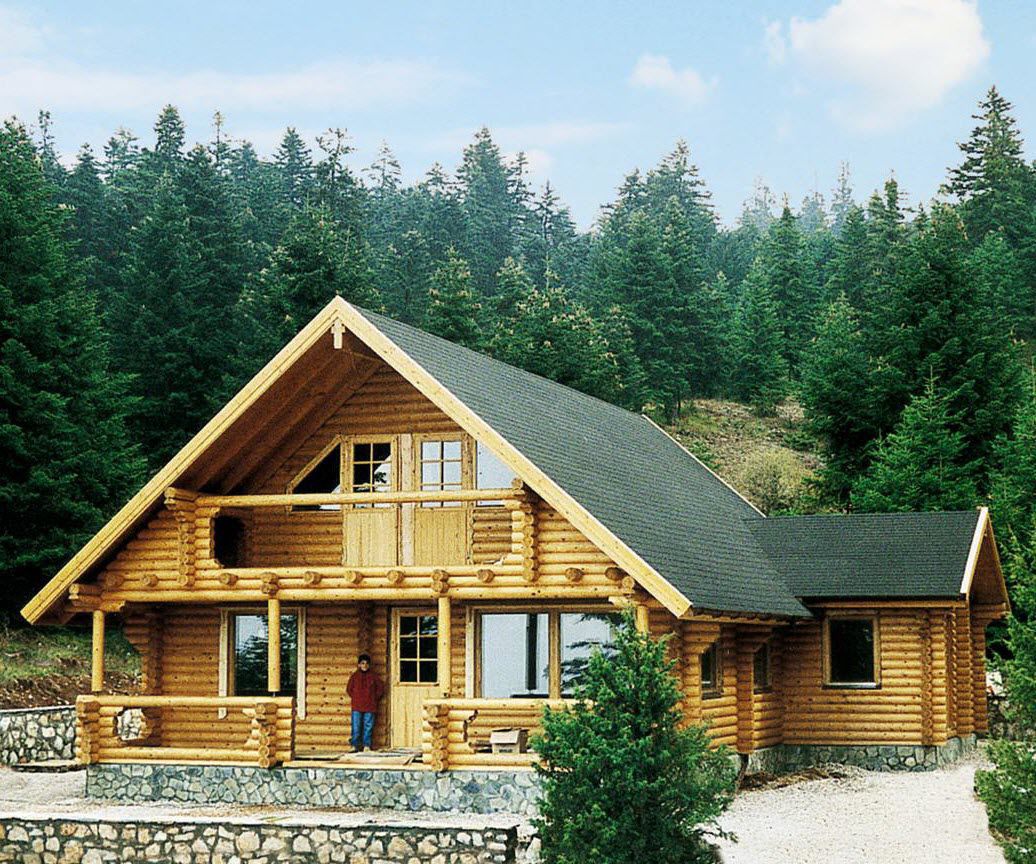 Maison préfabriquée - KAAMOS : 128 - Artic House - en bois massif