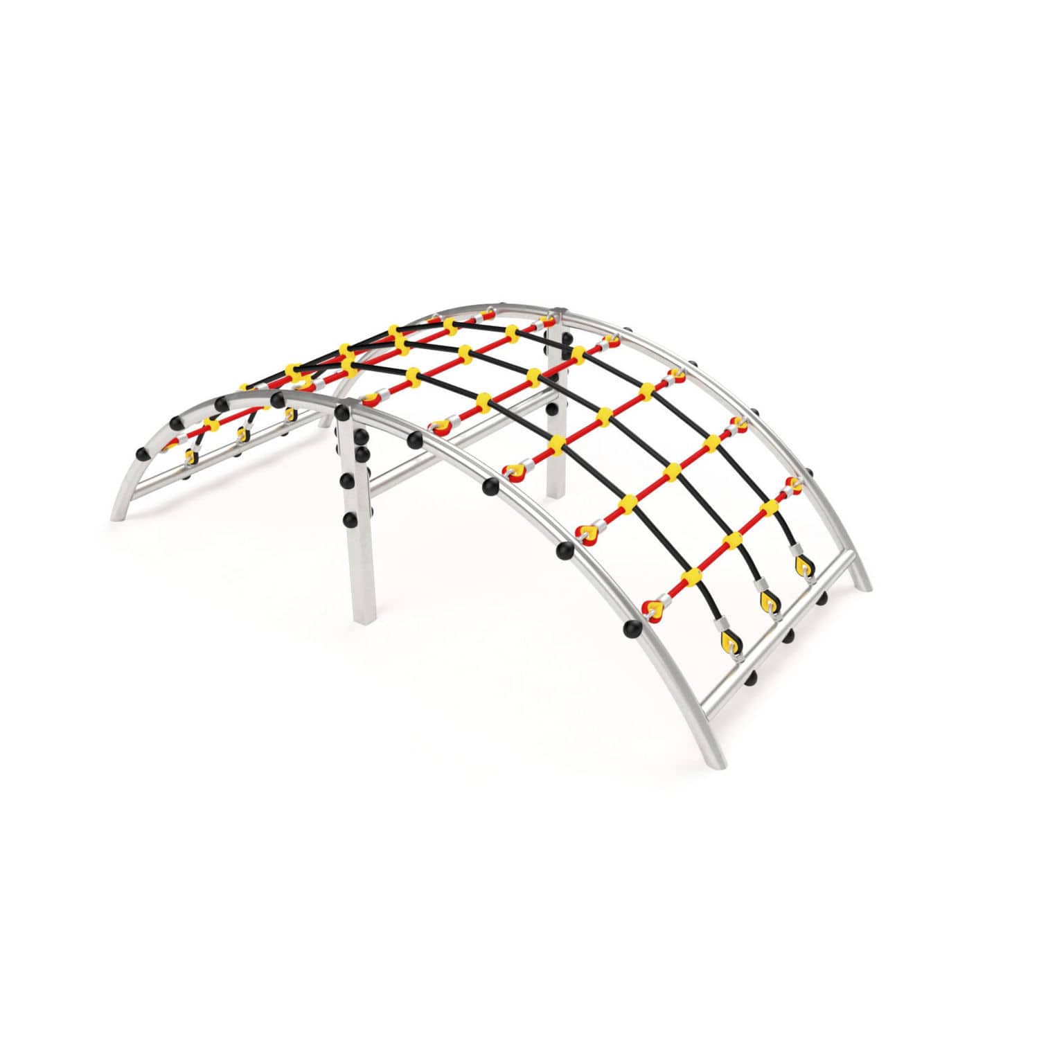 Filet D'Escalade Aire De Jeux 2x3m Coloré - Filet Anti-Chute Sécurité Enfants Avec Crochets