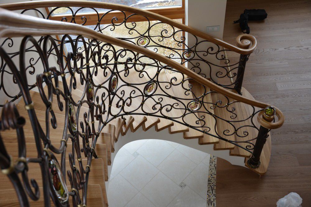 Garde Corps Escalier Interieur Fer Forgé