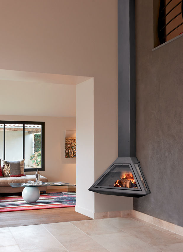 Chemin e Bois Contemporaine Foyer Ferm D angle IBIZA Vyrosa chemin-e-bois-contemporaine-foyer-ferm-d-angle-ibiza-vyrosa