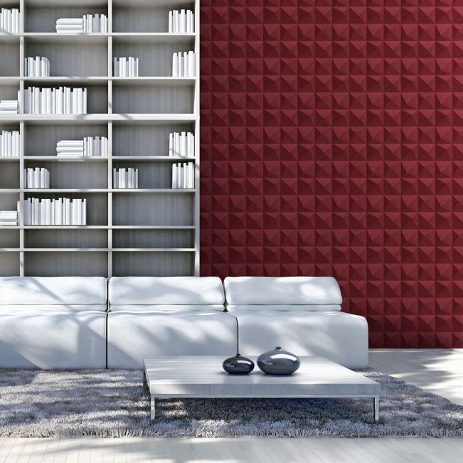 Revêtement mural pour intérieur PEAK Muratto en liège / 3D / à