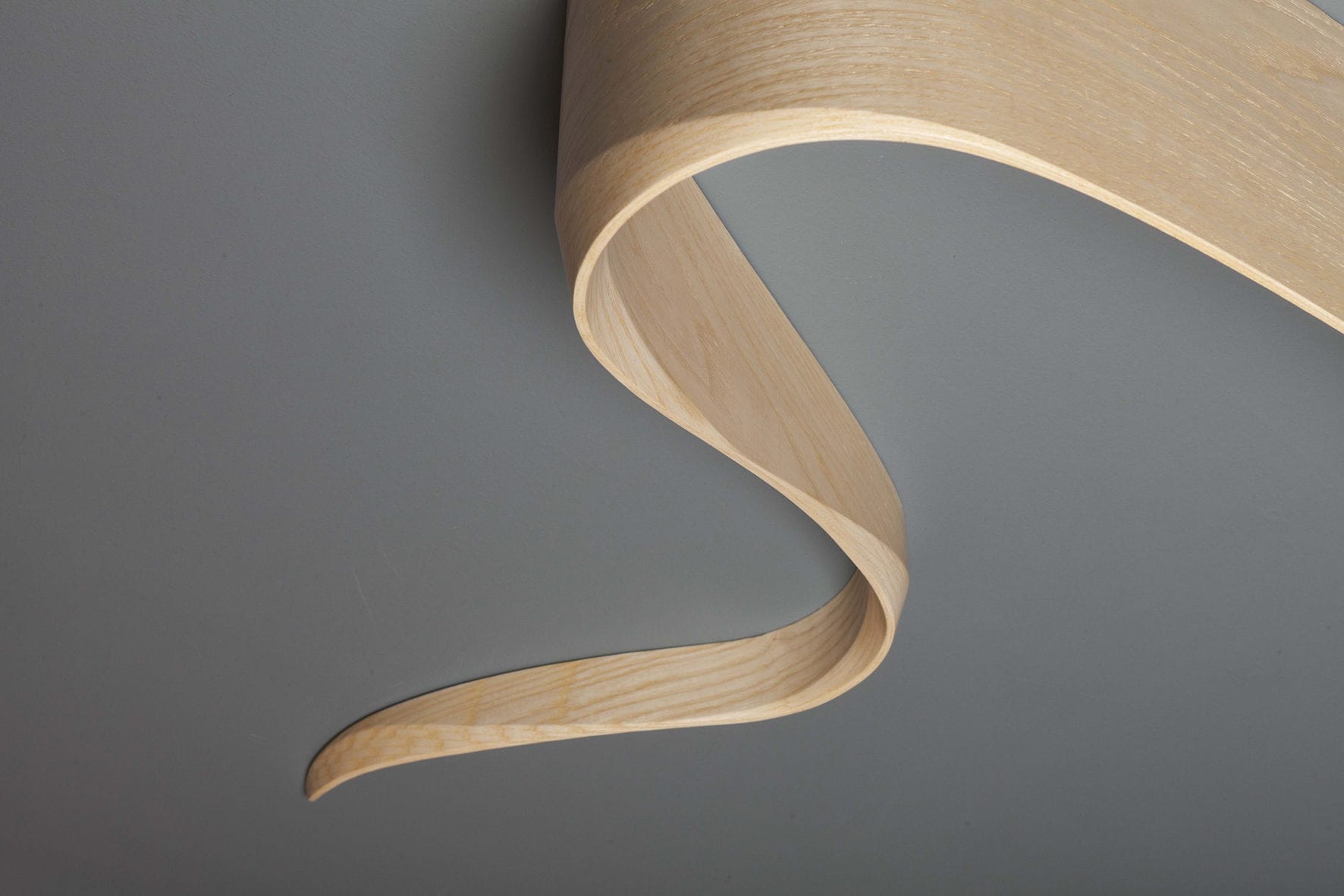 Étagère murale / design original / en bois massif / en frêne - GENIE
