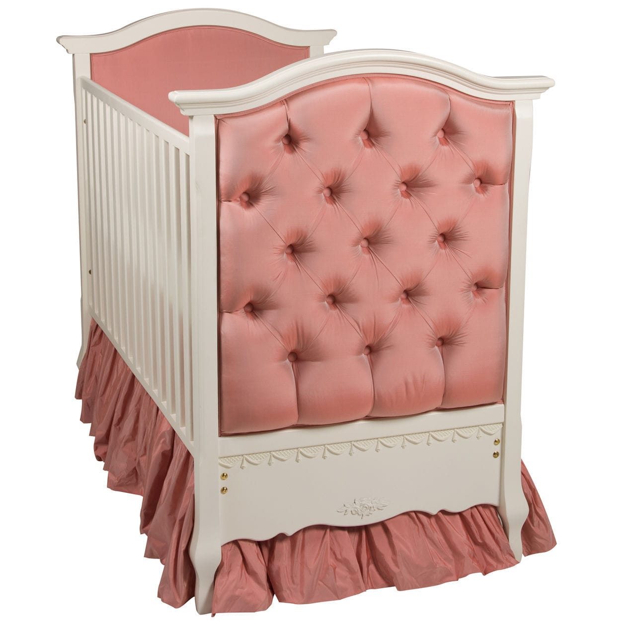 Lit Pour Bebe Classique Bordeaux Afk Tapisse Sur Mesure En Tissu