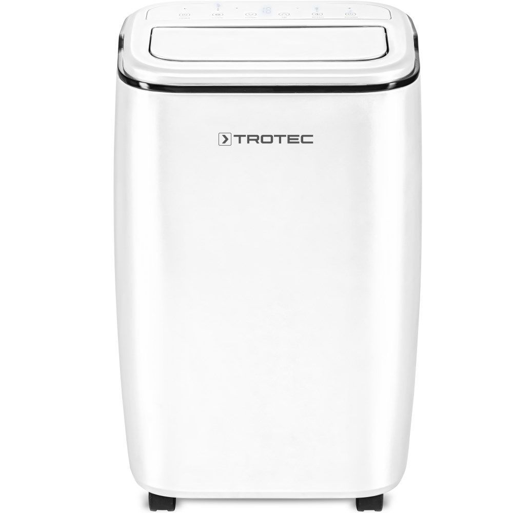 Climatiseur Mobile Réversible TROTEC PAC 3500 SH 3,5 KW - 4 En 1 : Froid, Chaud, Ventilation, Déshumidification - Pour Pièces Jusqu'à 46 M²