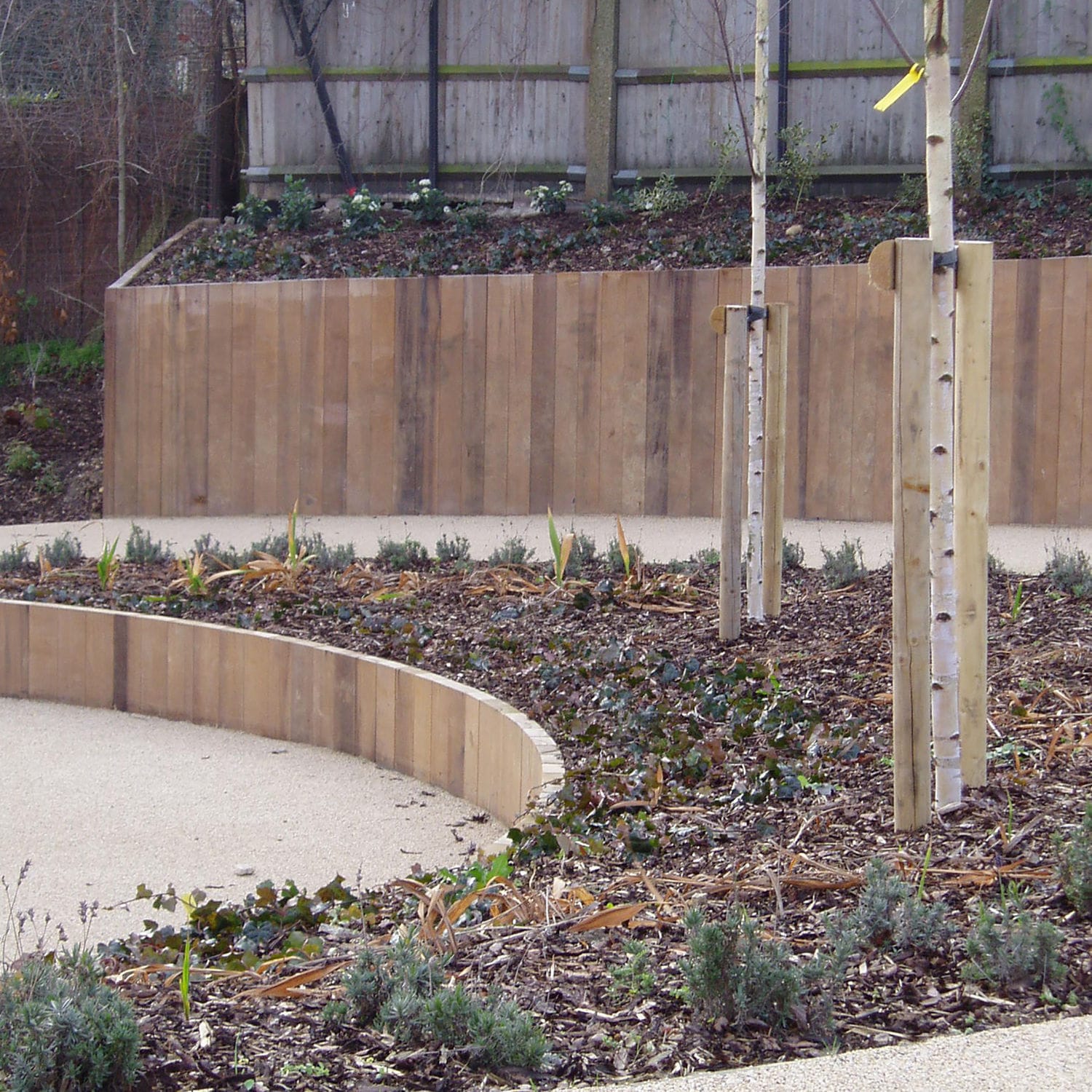 Muret En Bois Pour Jardin