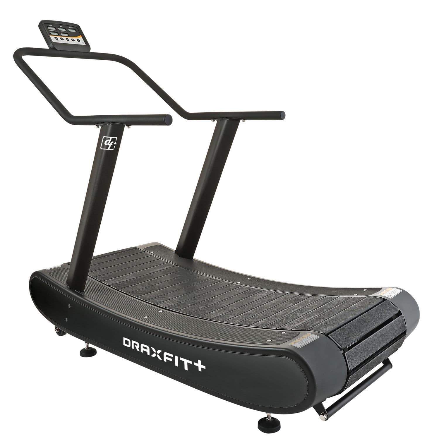 Tapis de course programmable DRAXFIT+ & BLE Drax Inc. courbé