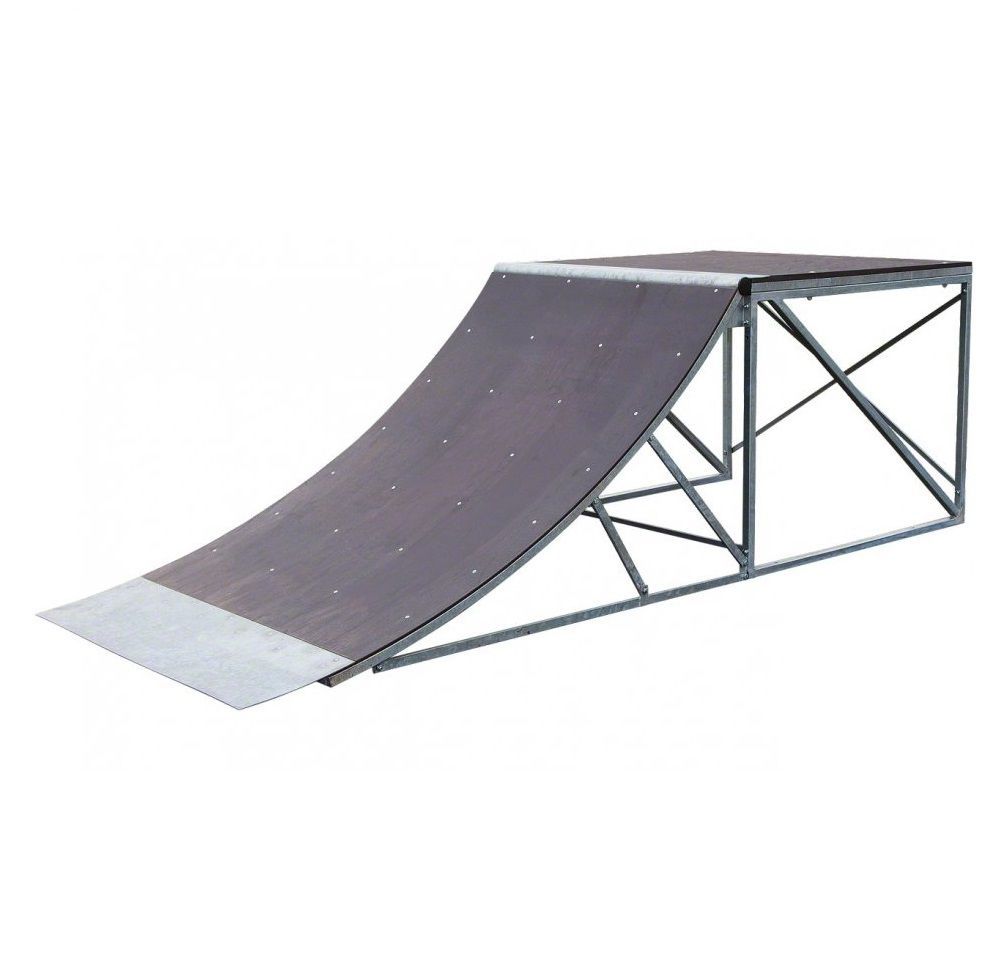 Quarter pipe pour skatepark - SML 01 - Tiptiptap - pour école