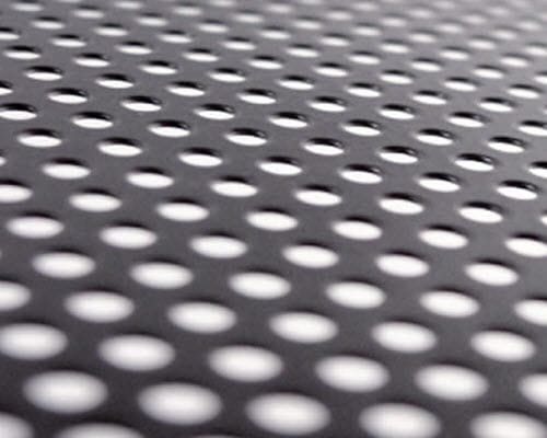 Tôle Perforée Acier Inoxydable 304 - Grille Métallique 10mm Trou (10x100cm)