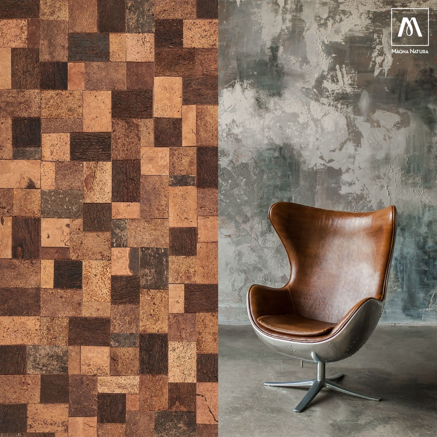 Revêtement mural pour intérieur CORBU MAGNA NATURA Cork Furniture