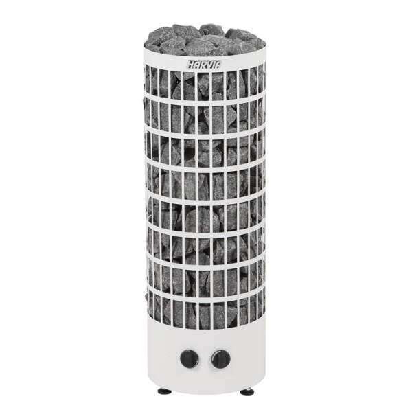 Poêle De Sauna électrique HARVIA Cilindro PC90XE 9 KW - Sans Pierres, Avec Commande Intégrée, Pour Sauna Domestique