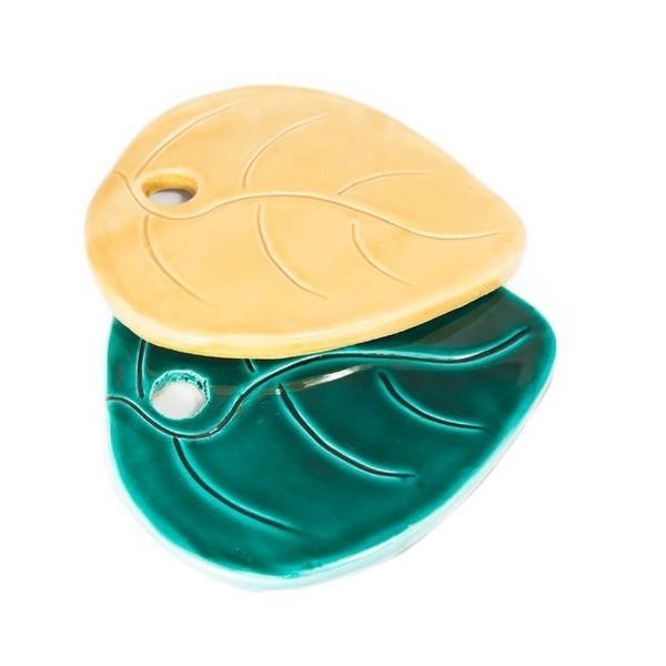 Plateau De Service Céramique Duomo Motif Floral Multicolore - 42.5x21.6cm - Lave-vaisselle, Sans Plomb