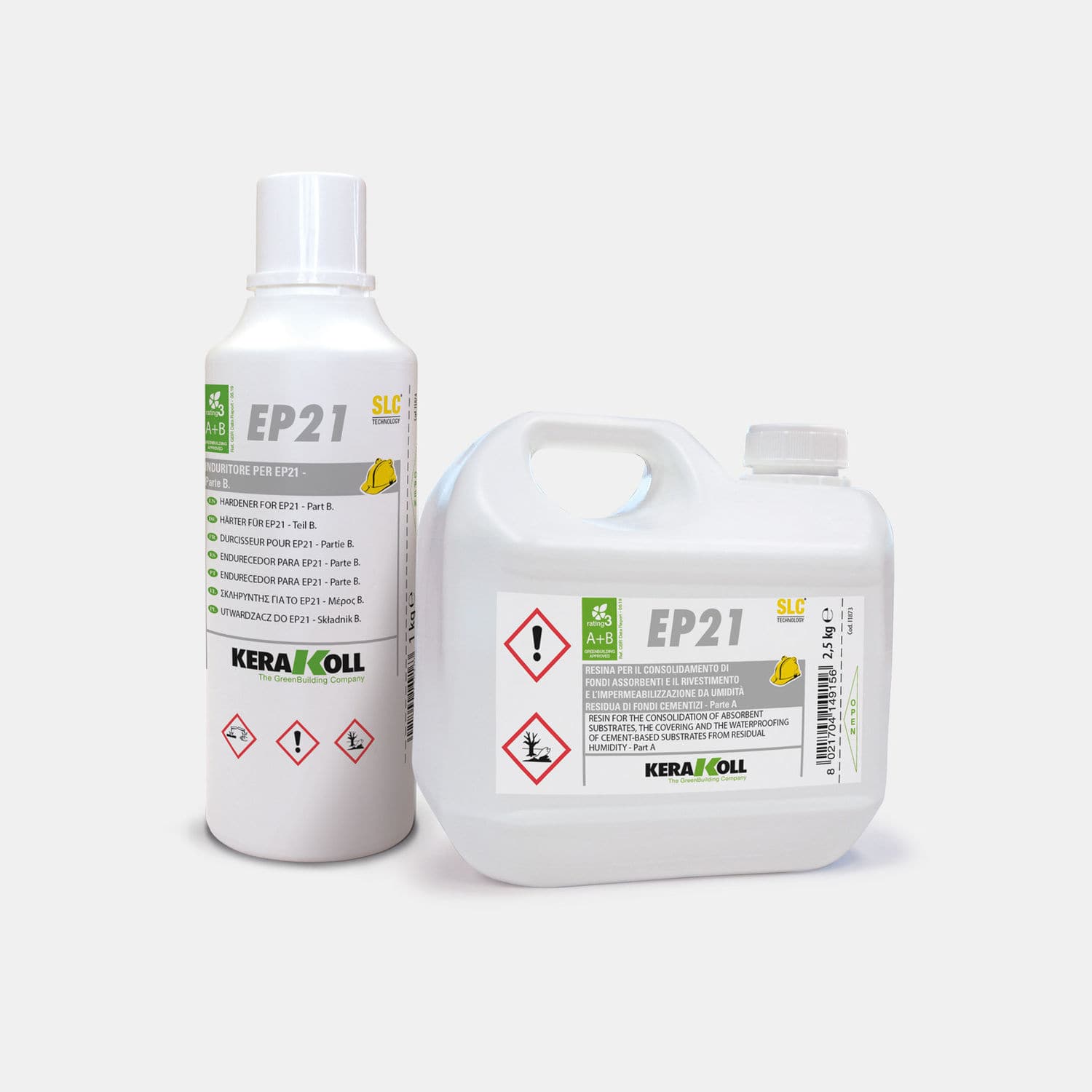 Injection de résine liquide sans COV EP21 KERAKOLL d'étanchéité