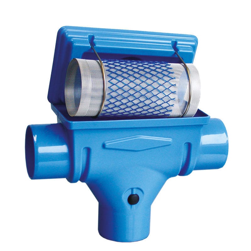 Filtre Collecteur De Pluie 3P-Technik Pour Citerne - Compatible Tuyaux 68-110 Mm Rond, 65-75 Mm Carré