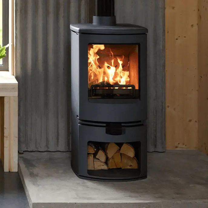 Poêle à bois - ARC 5 - CHARNWOOD - 0 - 5 kW / 5 kW - 10 kW / au sol