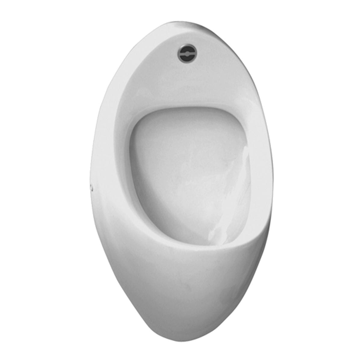 Urinoir Mural En Céramique Blanc Avec Revêtement Antibactérien - Kit Complet Suspendu - Économie D'Eau (2L/chasse) - Pour Salle De Bains, WC Publics Ou Entreprises