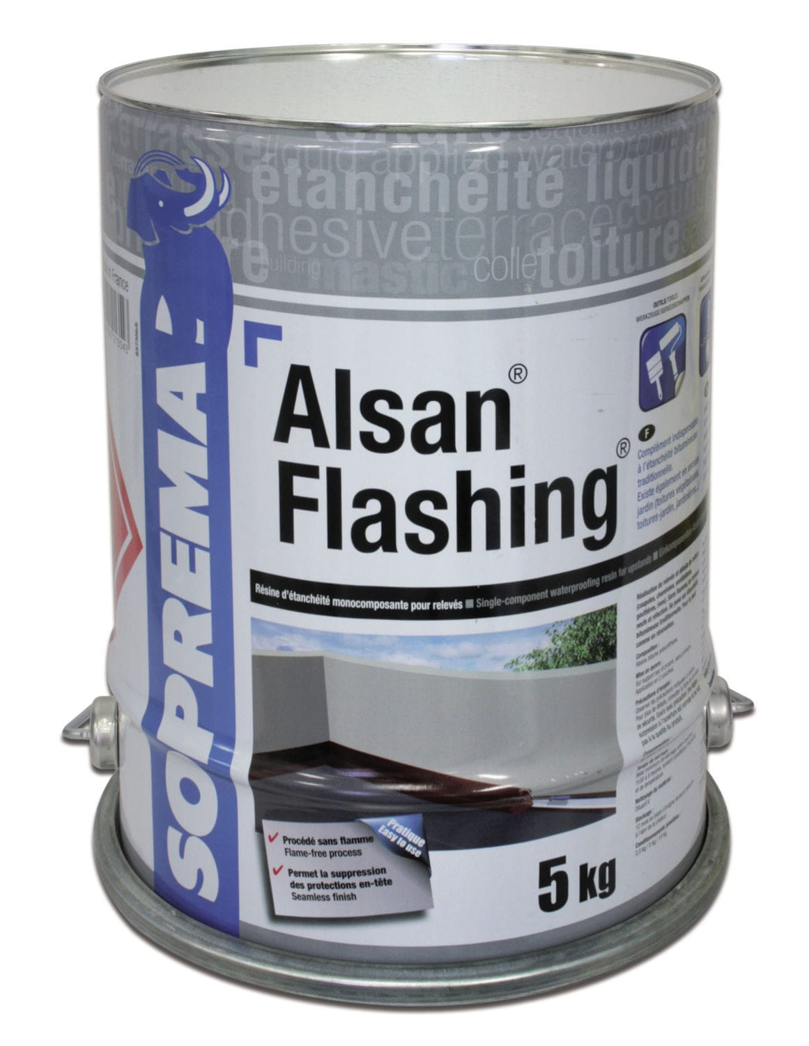 Membrane bitumineuse - ALSAN® FLASHING - SOPREMA - Vidéos