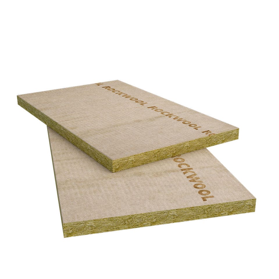 Isolant acoustique ROCKFLOOR® ROCKWOOL en laine de roche / en panneaux rigides / pour plancher