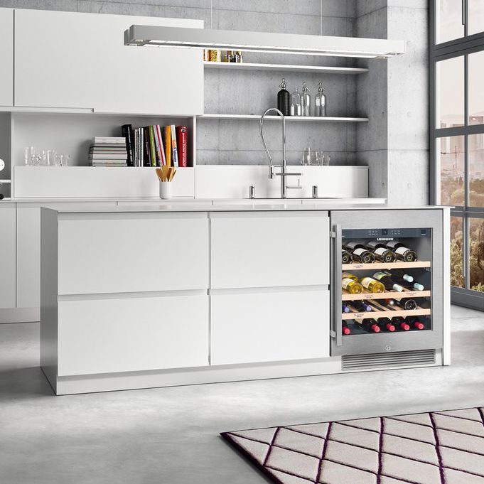 Cave à vin sous plan UWKES 1752 GRANDCRU LIEBHERR en métal