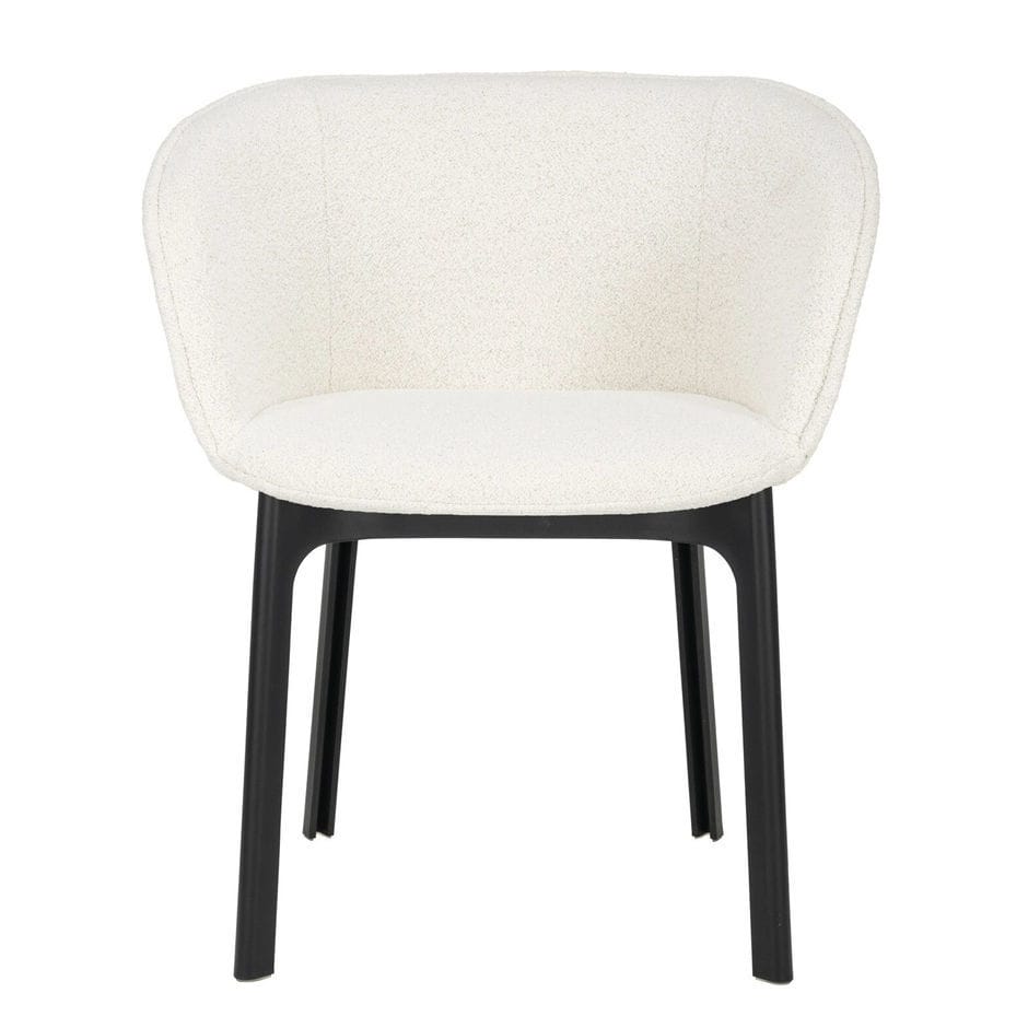 Chaise de salle à manger contemporaine CHARLA Kartell en tissu