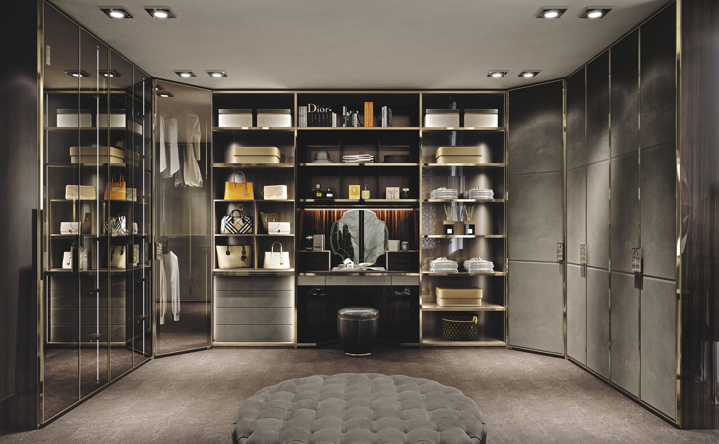 Dressing modulable ATELIER LONGHI S.p.a. contemporain / en MDF